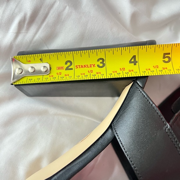 Michael Kors Black Chunky Heel Sandals - Picture 7 of 7